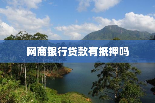 网商银行贷款有抵押吗