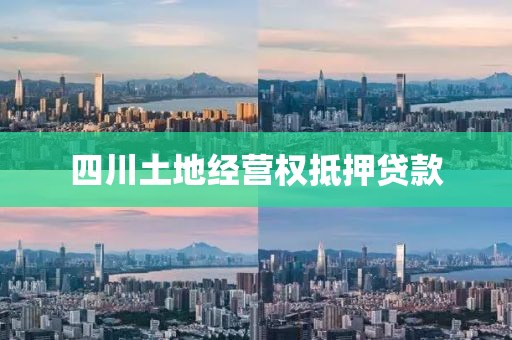 四川土地经营权抵押贷款
