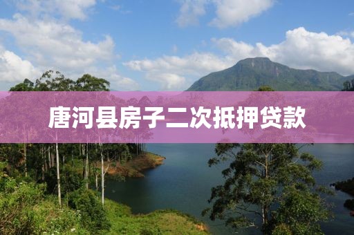 唐河县房子二次抵押贷款