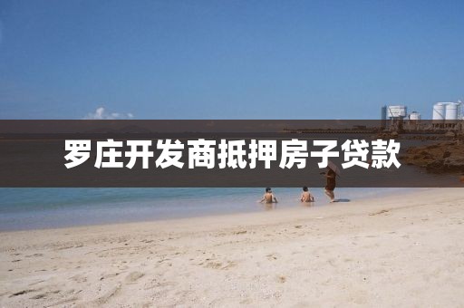 罗庄开发商抵押房子贷款