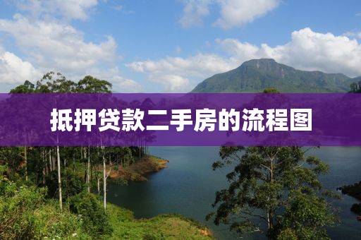 抵押贷款二手房的流程图