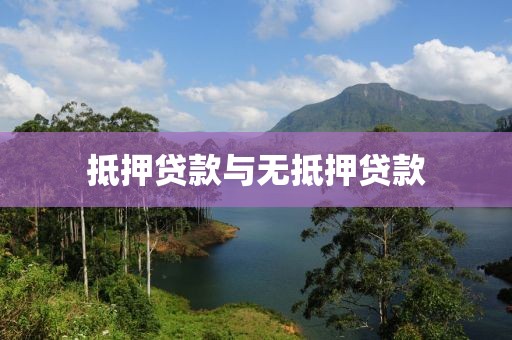 抵押贷款与无抵押贷款