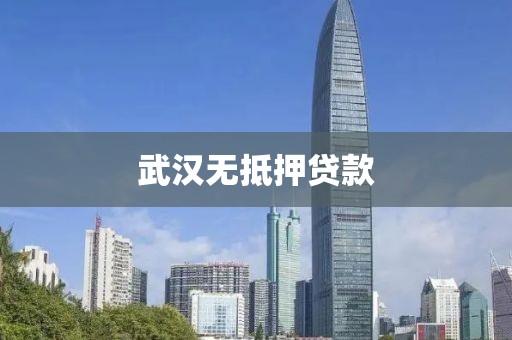 武汉无抵押贷款