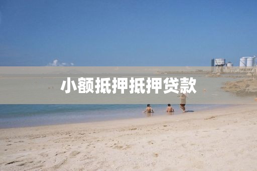 小额抵押抵押贷款