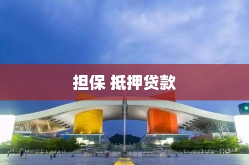 担保 抵押贷款