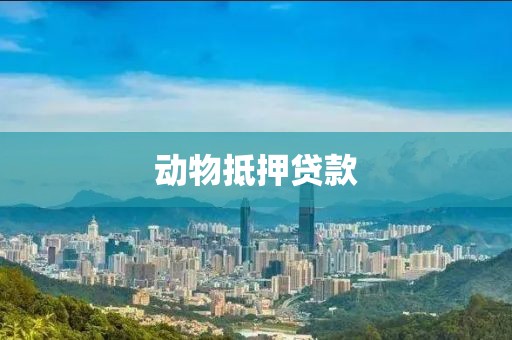 动物抵押贷款