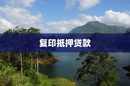 复印抵押贷款