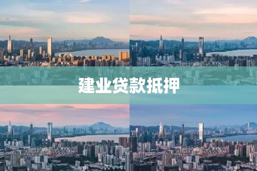 建业贷款抵押
