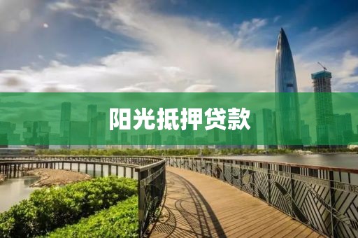 阳光抵押贷款
