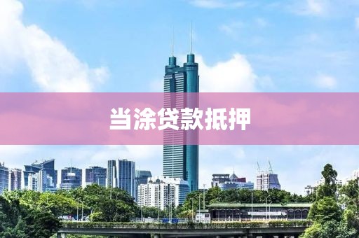 当涂贷款抵押