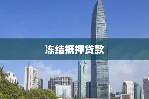 冻结抵押贷款