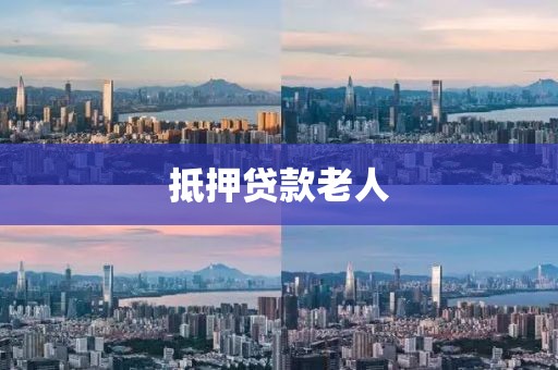 抵押贷款老人