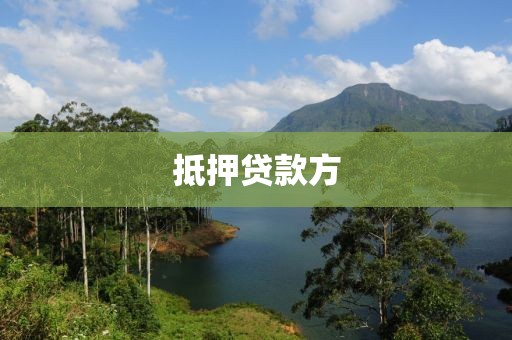 抵押贷款方