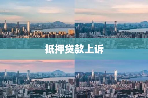 抵押贷款上诉