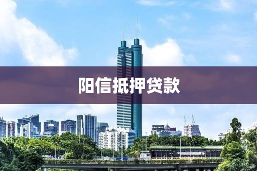 阳信抵押贷款