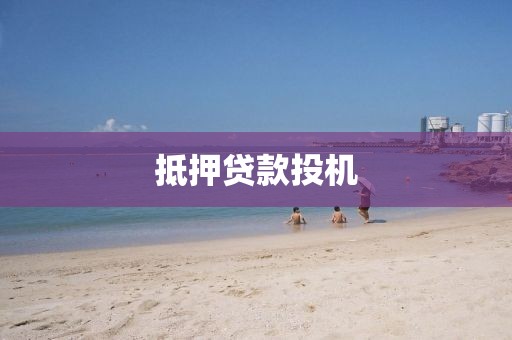 抵押贷款投机