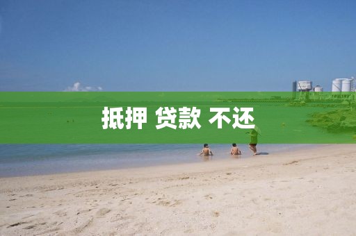 抵押 贷款 不还