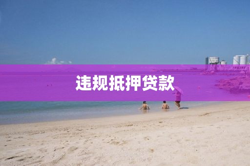 违规抵押贷款