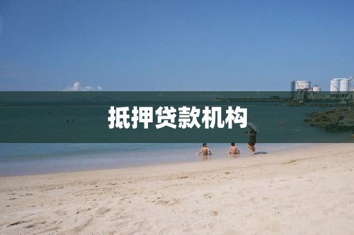 抵押贷款机构