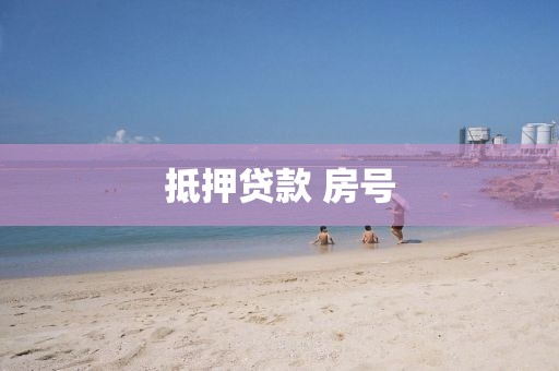抵押贷款 房号