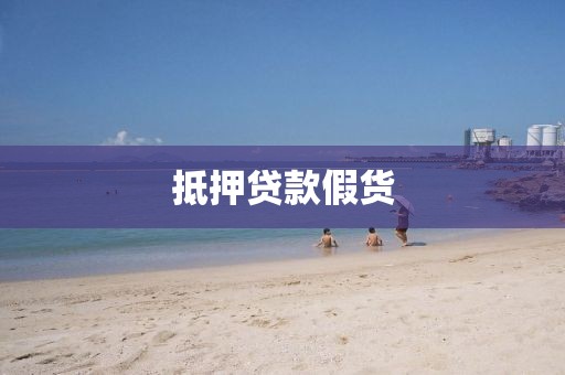 抵押贷款假货