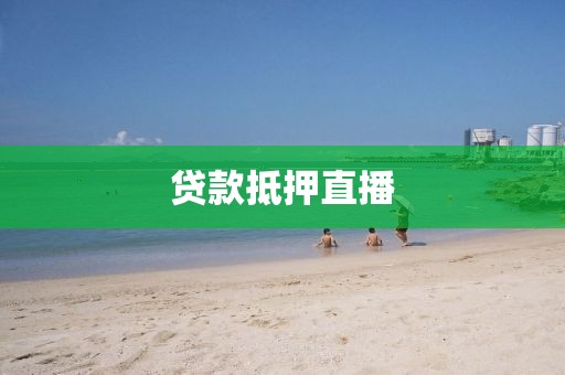 贷款抵押直播