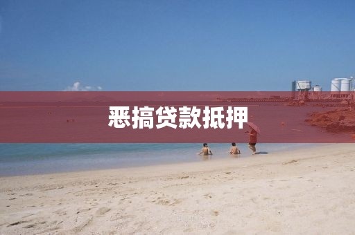 恶搞贷款抵押