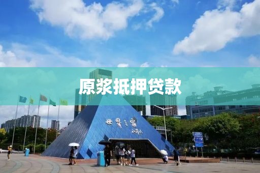 原浆抵押贷款