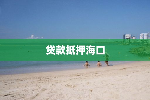 贷款抵押海口