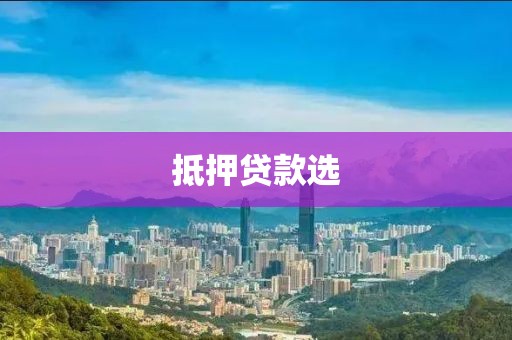抵押贷款选