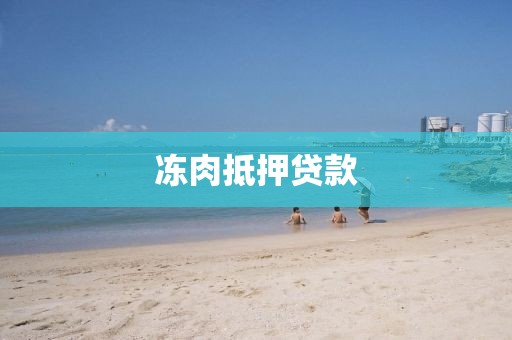 冻肉抵押贷款