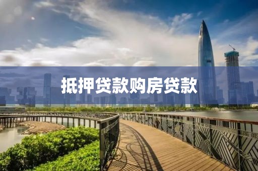 抵押贷款购房贷款