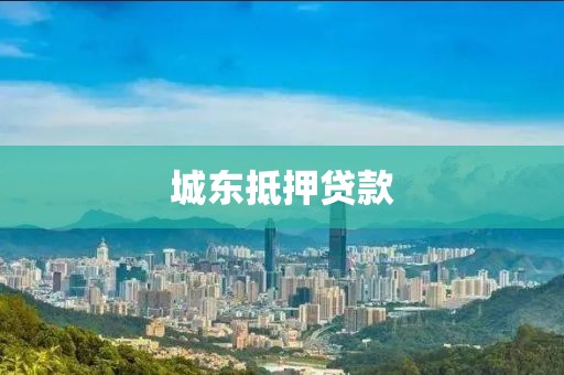 城东抵押贷款