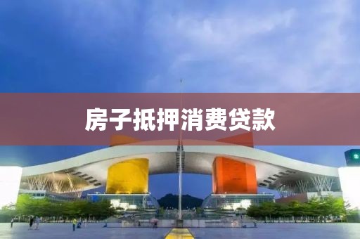 房子抵押消费贷款