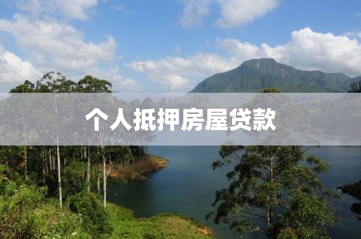 个人抵押房屋贷款