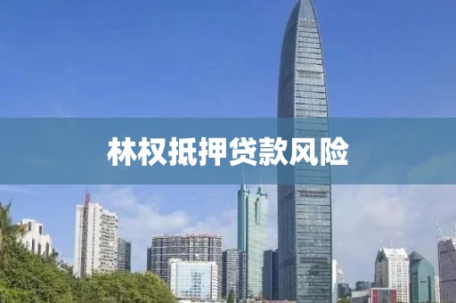 林权抵押贷款风险