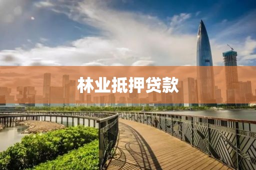 林业抵押贷款
