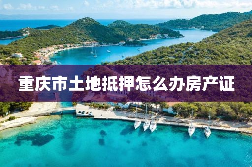重庆市土地抵押怎么办房产证