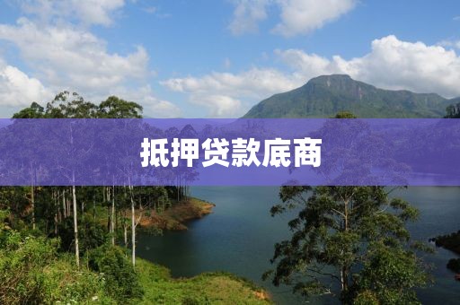 抵押贷款底商
