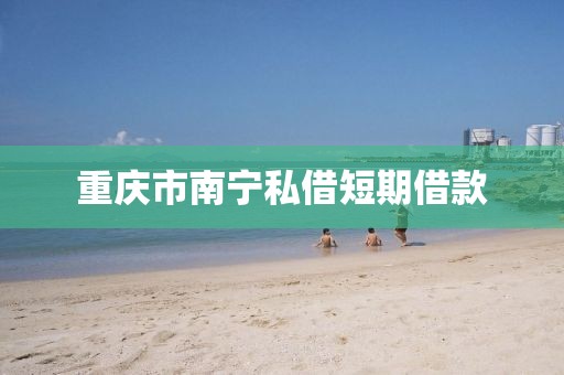重庆市南宁私借短期借款